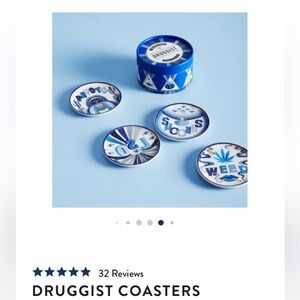 Druggist coaster set (4)